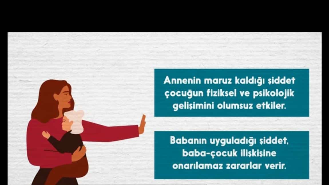 KADINA YÖNELİK ŞİDDET VE ÇOCUĞA ETKİSİ FARKINDALIK VİDEOSU
